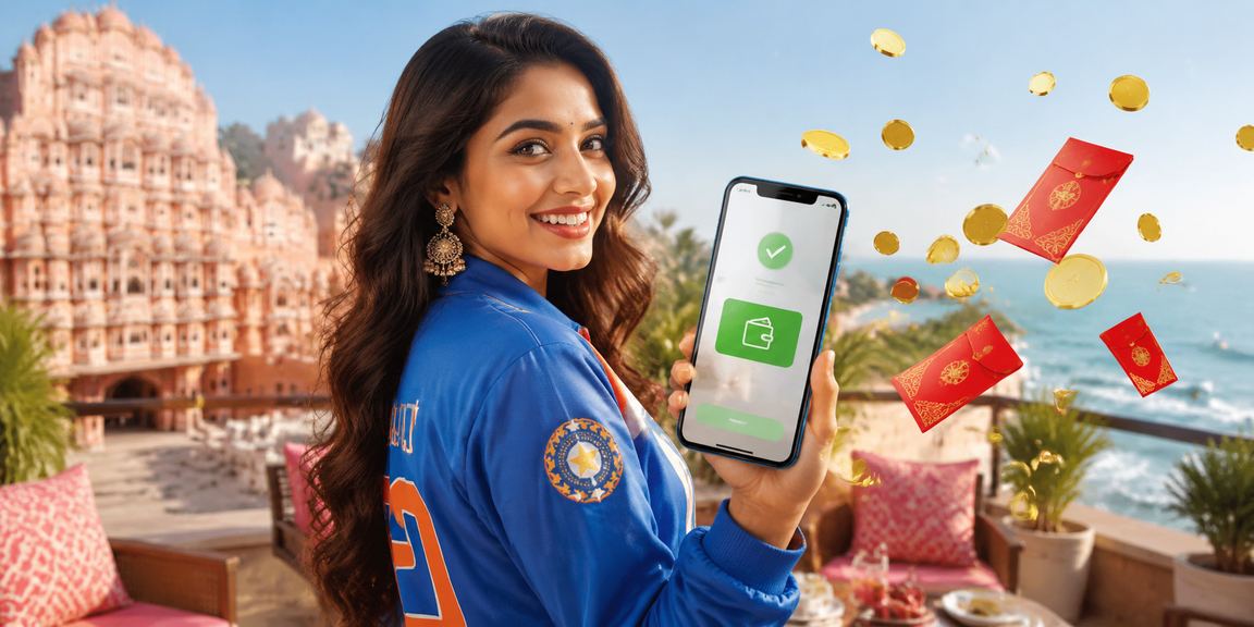 VIP guest enjoying luxury cricket betting experience in Jaipur