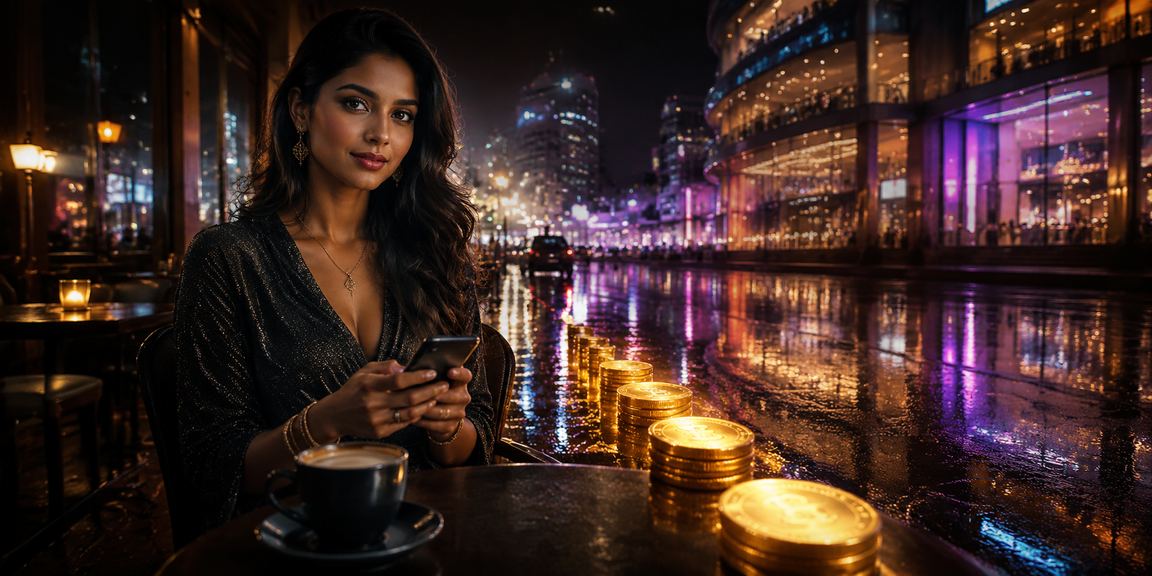 Mobile payments at night market in Mumbai with UPI and Paytm